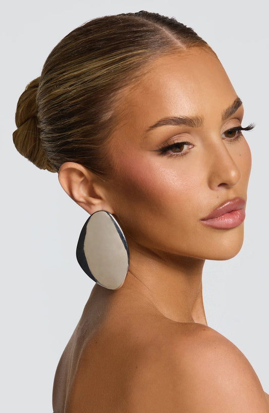 Aurea — Pendientes efecto espejo