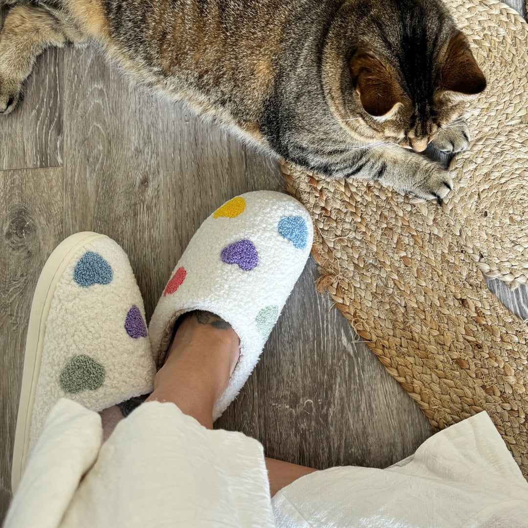 Pantuflas Corazón