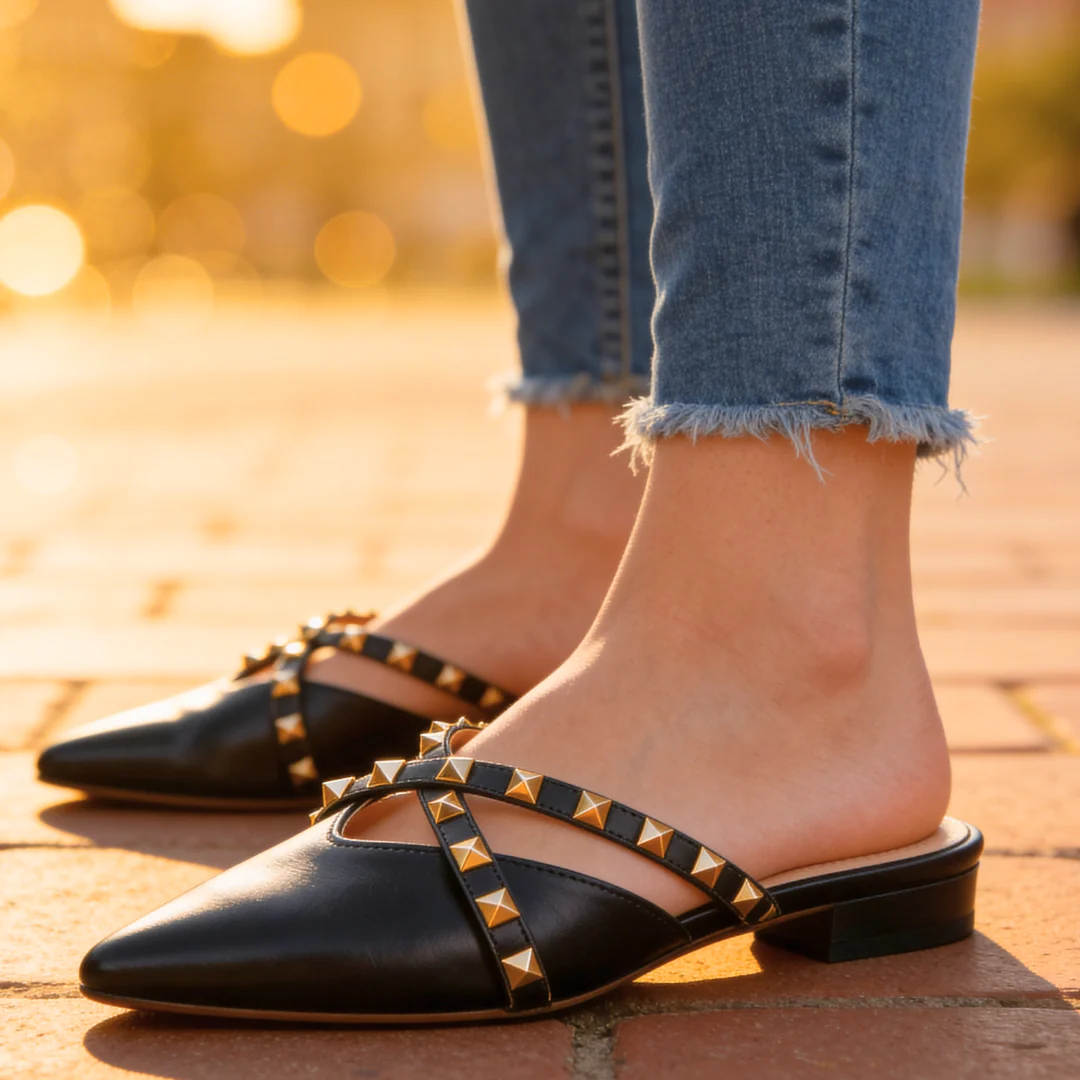 Isabella | Sandalias Luxe Tachuelas