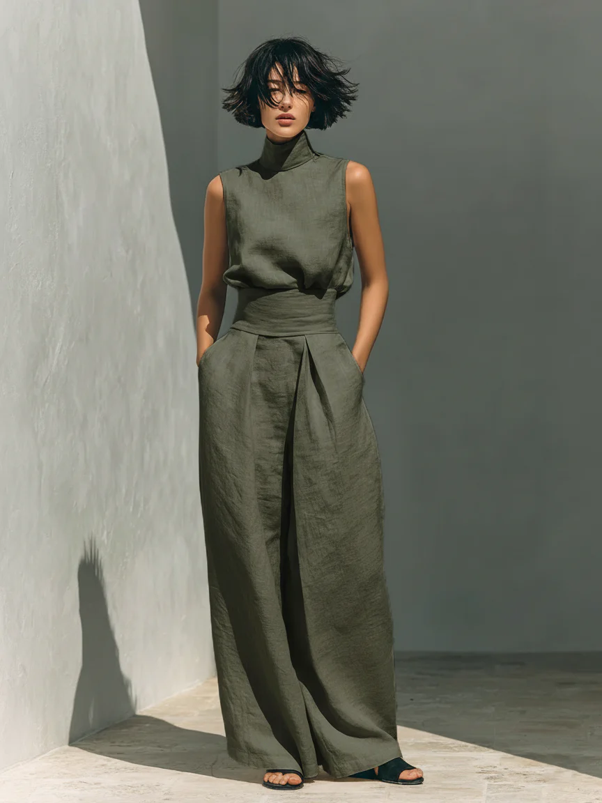 María |  Conjunto de lino