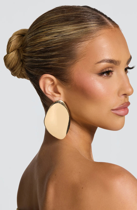 Aurea — Pendientes efecto espejo